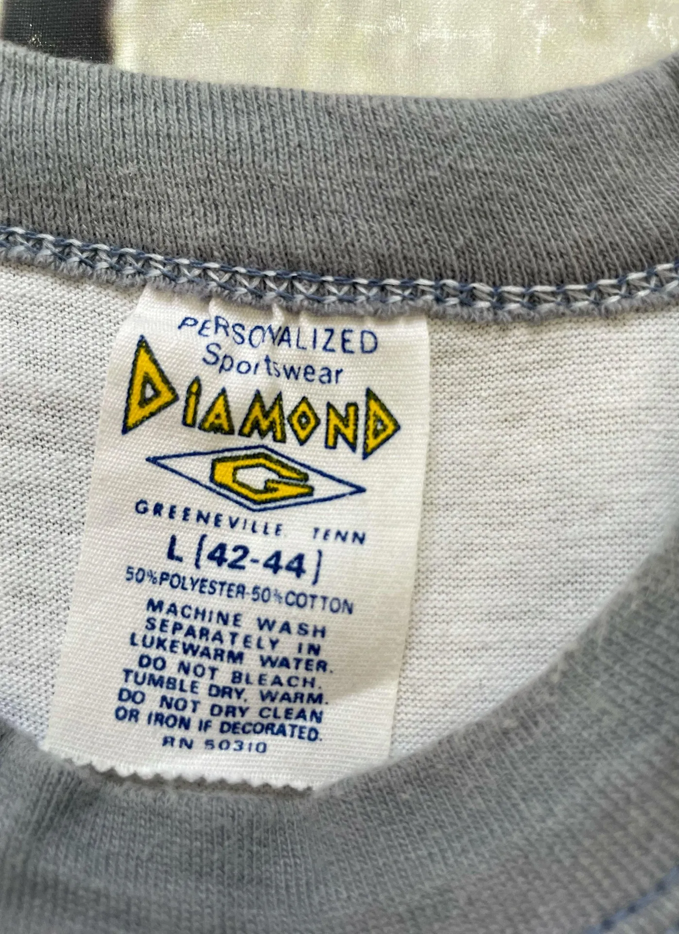 Vintage Single Stitch Streakin’ Deacon Ringer Tee - Image 9