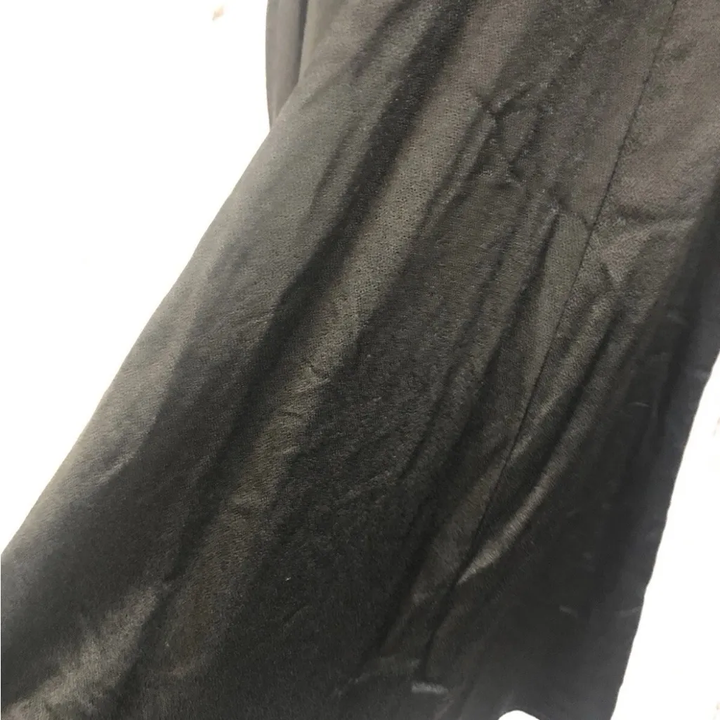 Vintage 90’s Jessica McClintock Gunne Sax Elegant Black Mini Dress 7/8 - Image 7