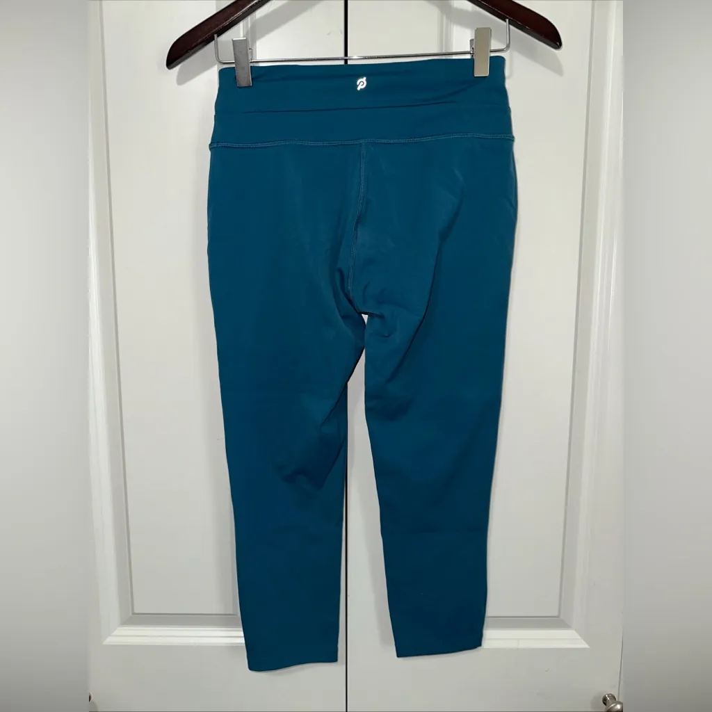 Peloton Lightweight Drawstring Cropped Power Leggings M - Image 4