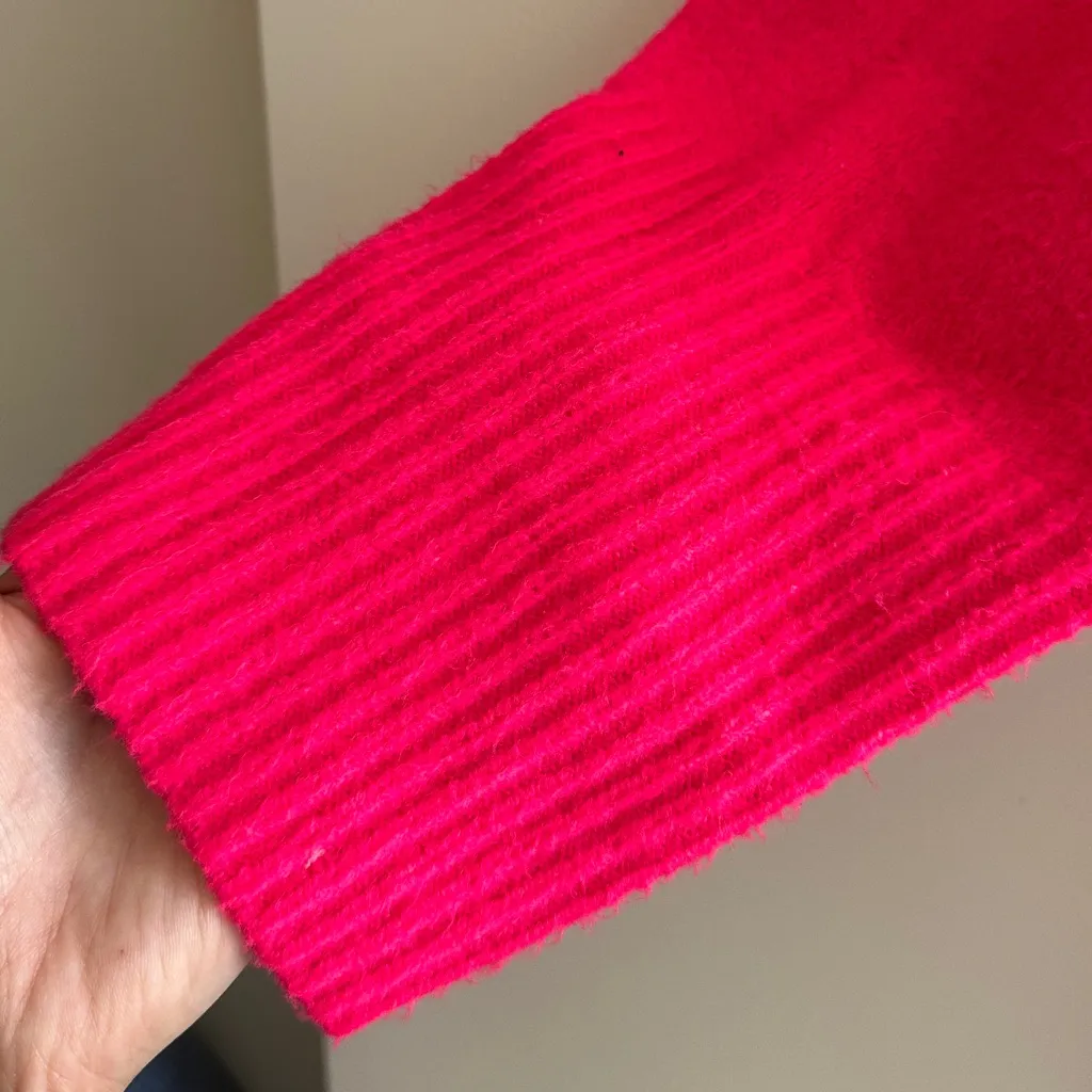 Women's Crewneck Tunic Pullover Sweater - A New Day™ Pink, Size Medium - Image 7