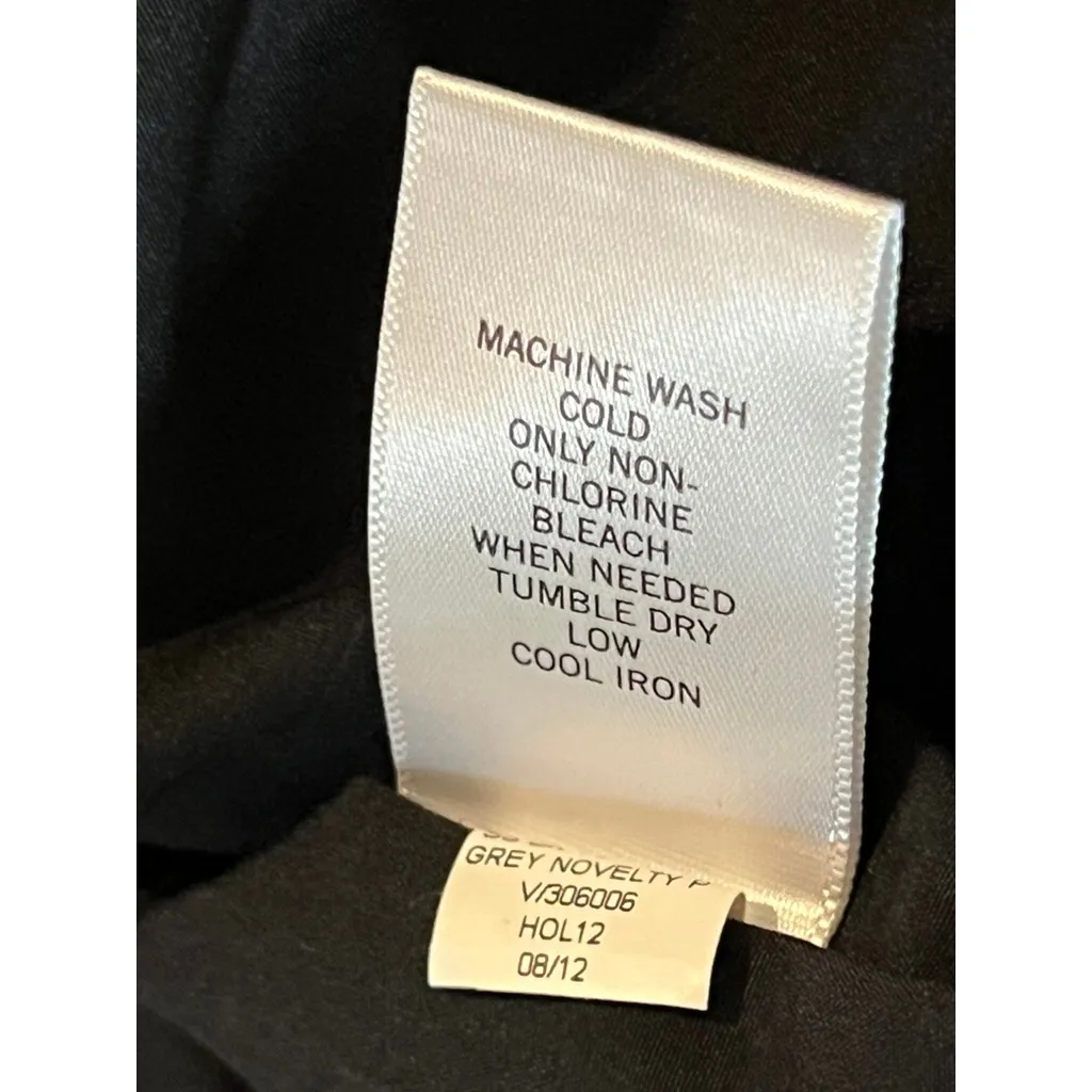 Banana‎ Republic Cap Sleeve Black Check Retro Shift Dress 10 Modern 60s Retro - Image 10