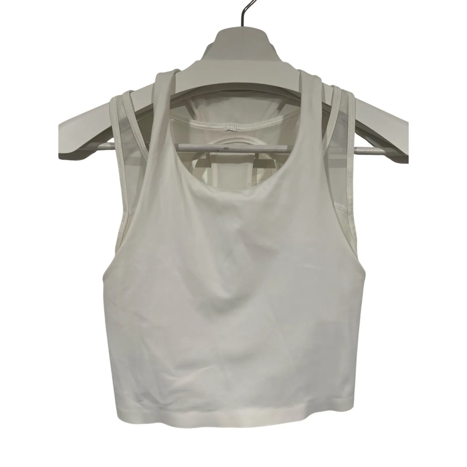 Lululemon White Double Strap Sports Bra White  4 - Image 4