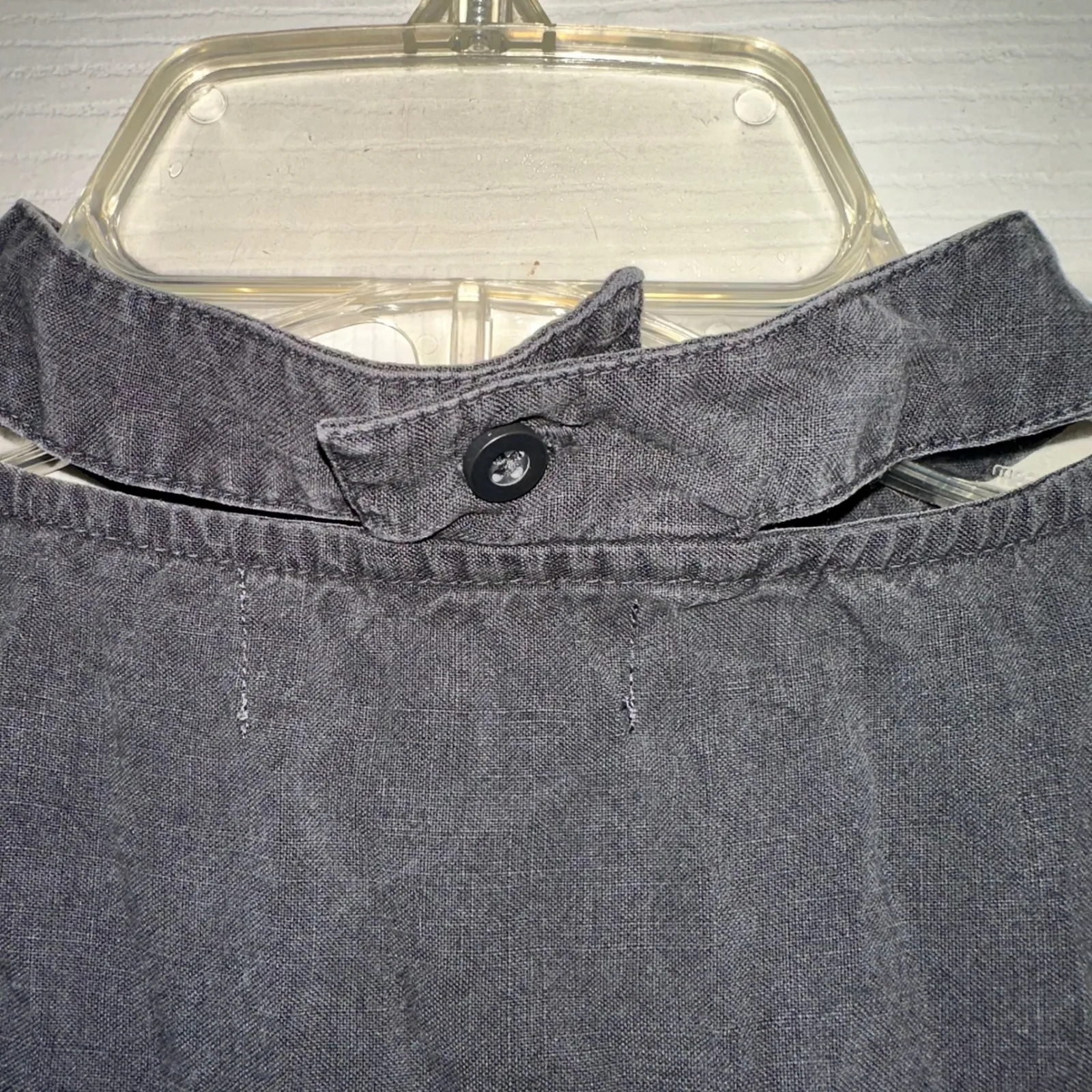 Cloth & Stone choker Mini Dress V-Neck Sleeveless Casual Tencel Black Size M‎ - Image 7