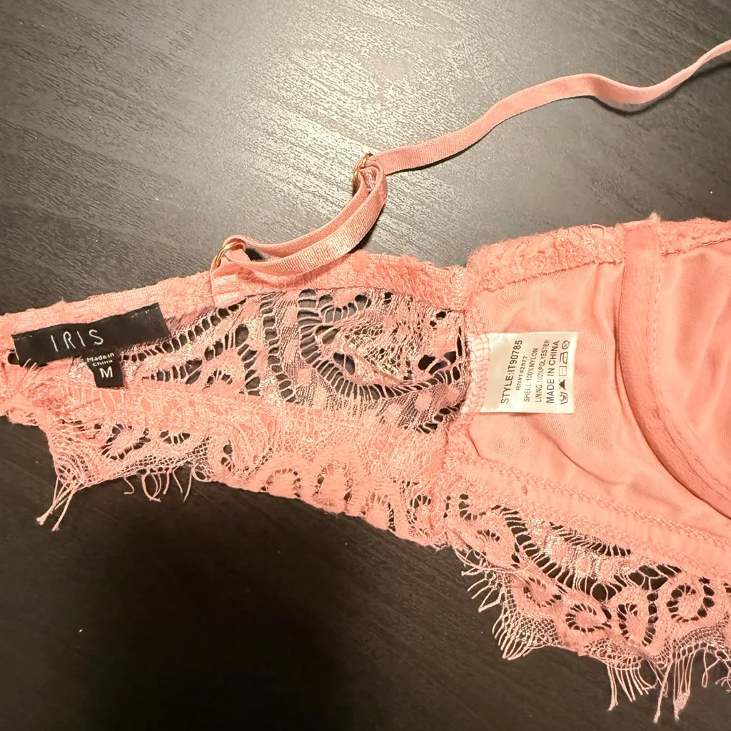 Lace Bralette in Pink - Image 2