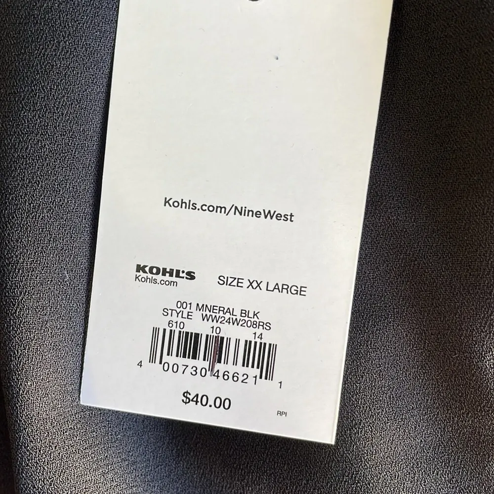 Nine West Front Twist Long Sleeve Blouse - Image 7