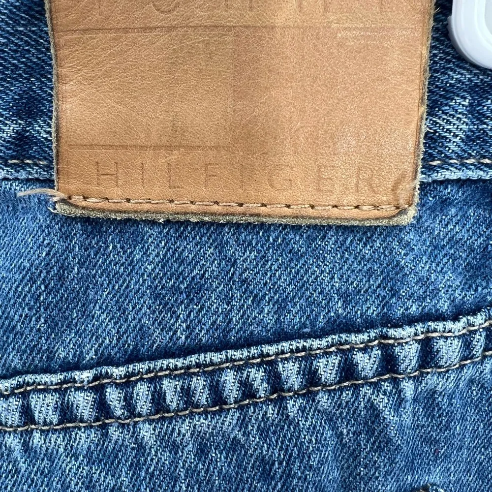 Tommy Hilfiger cropped boyfriend jeans vintage 25” y2k denim 12 mom jeans casual - Image 2