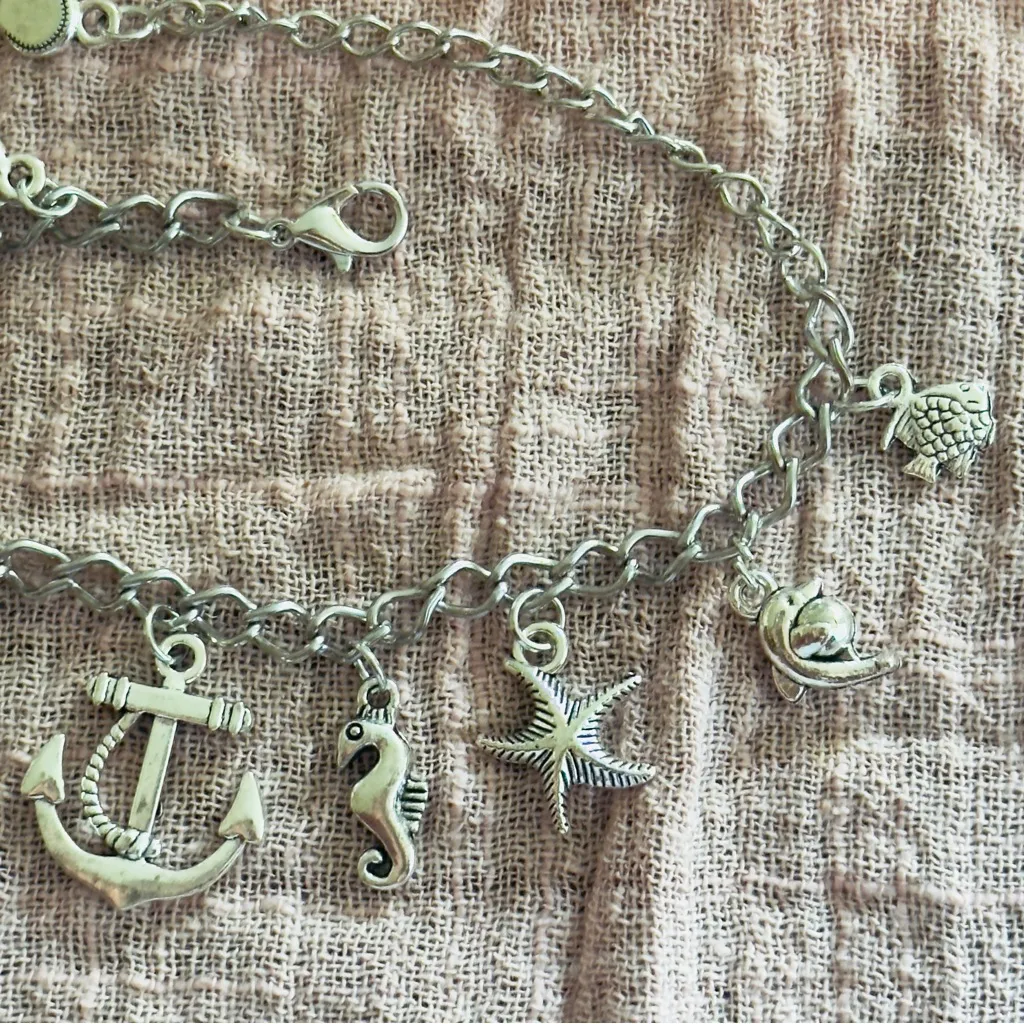 Silver Nautical Charm Bracelet - Image 3