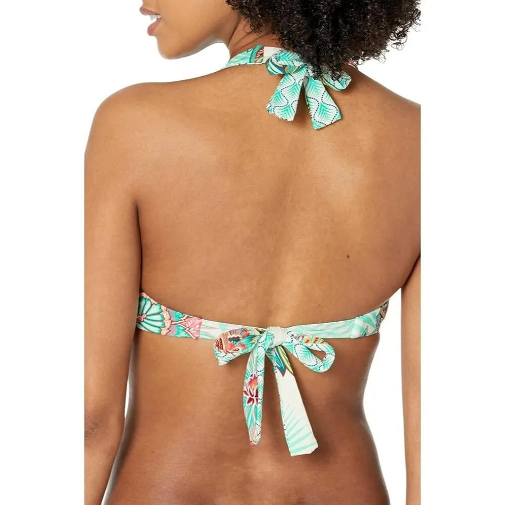 Coco Reef Reversible Verso Bikini Swim Top Adjustable Neck Tie Bra Sized 36/38C - Image 2