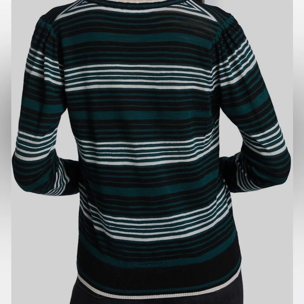 Veronica Beard Rosalin Pullover in Petrol - Image 2