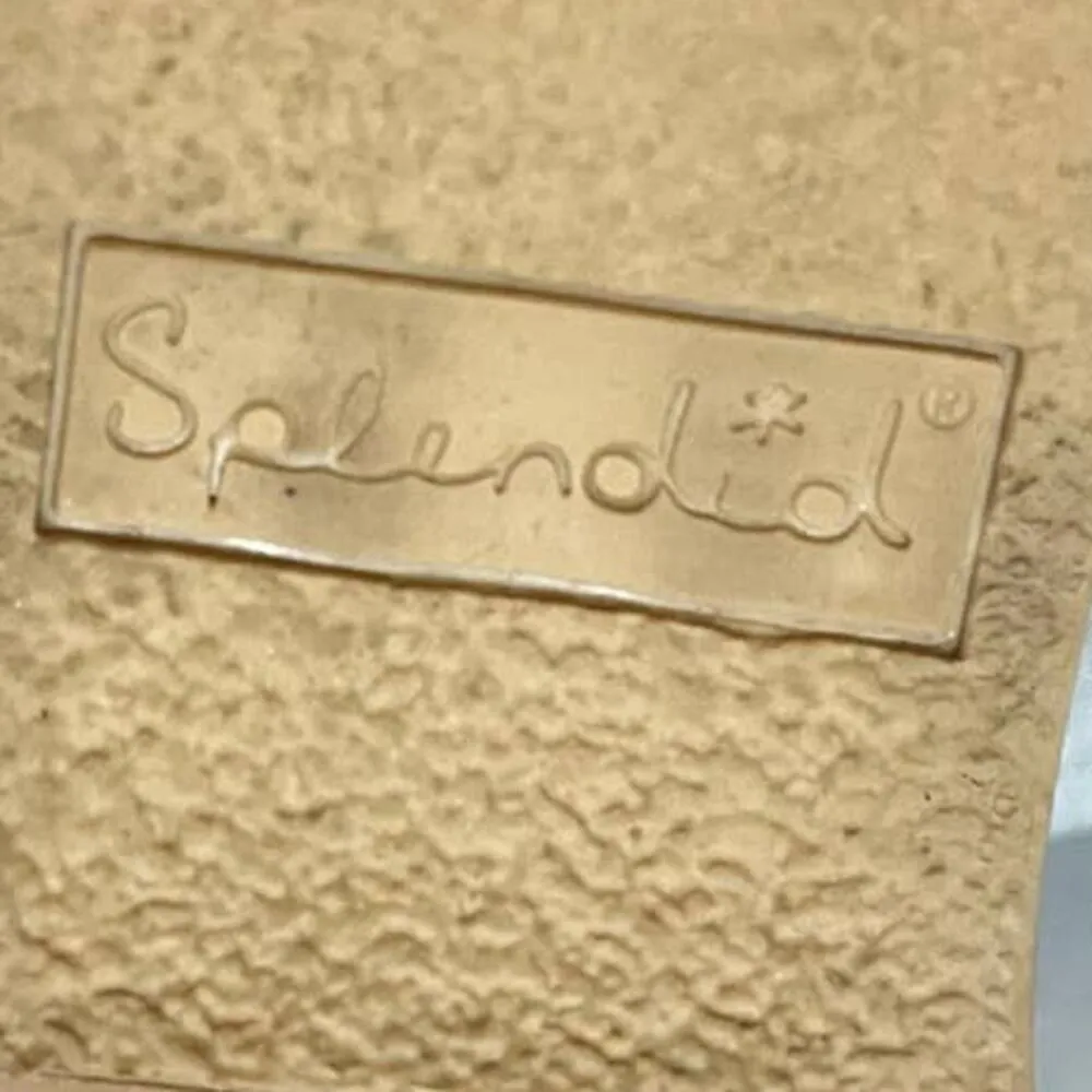 Splendid Barie Leather and Wood Clog Braided Sandals in Beige Women's sz. 7.5 - Image 9