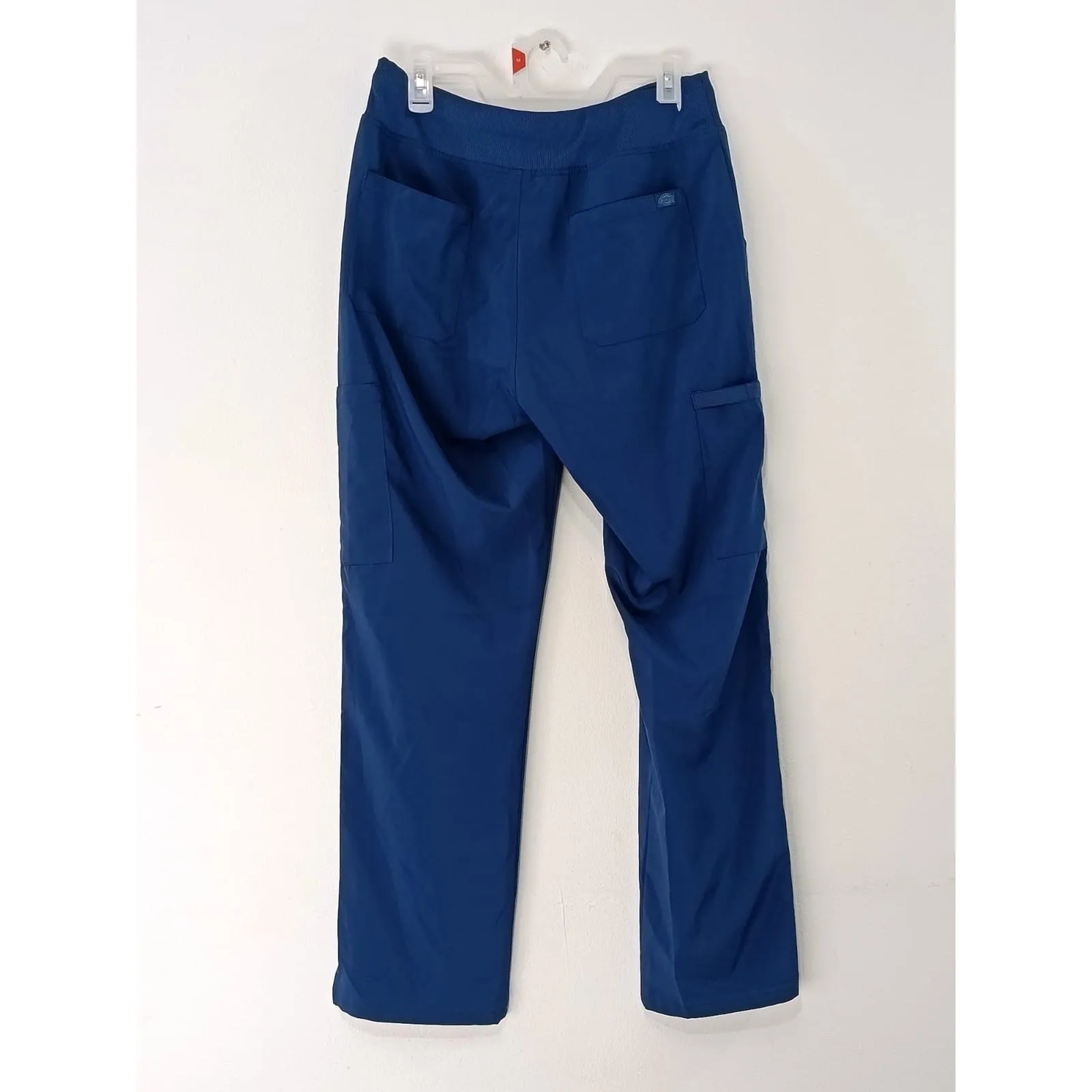 Dickies Women’s Scrub Pants Blue Straight Leg Medical Uniform Nurse Size M - Image 10