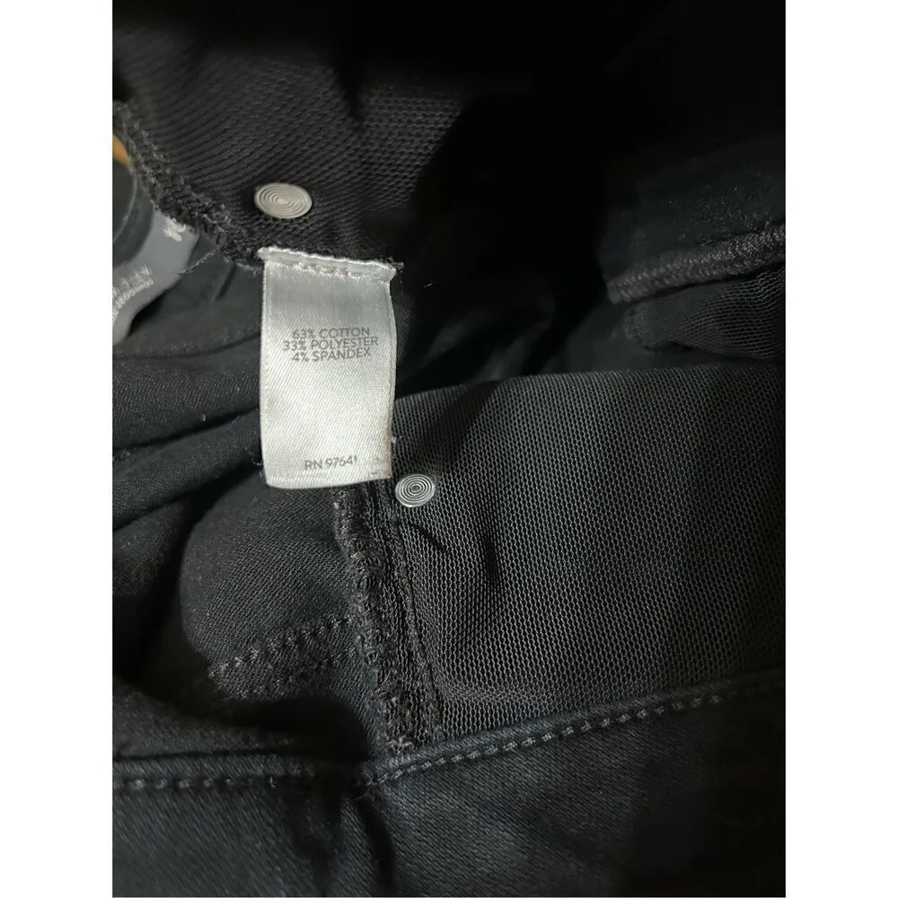 J JILL DENIM US Size 10 Black Premium Flex High Rise Leggings - Image 5