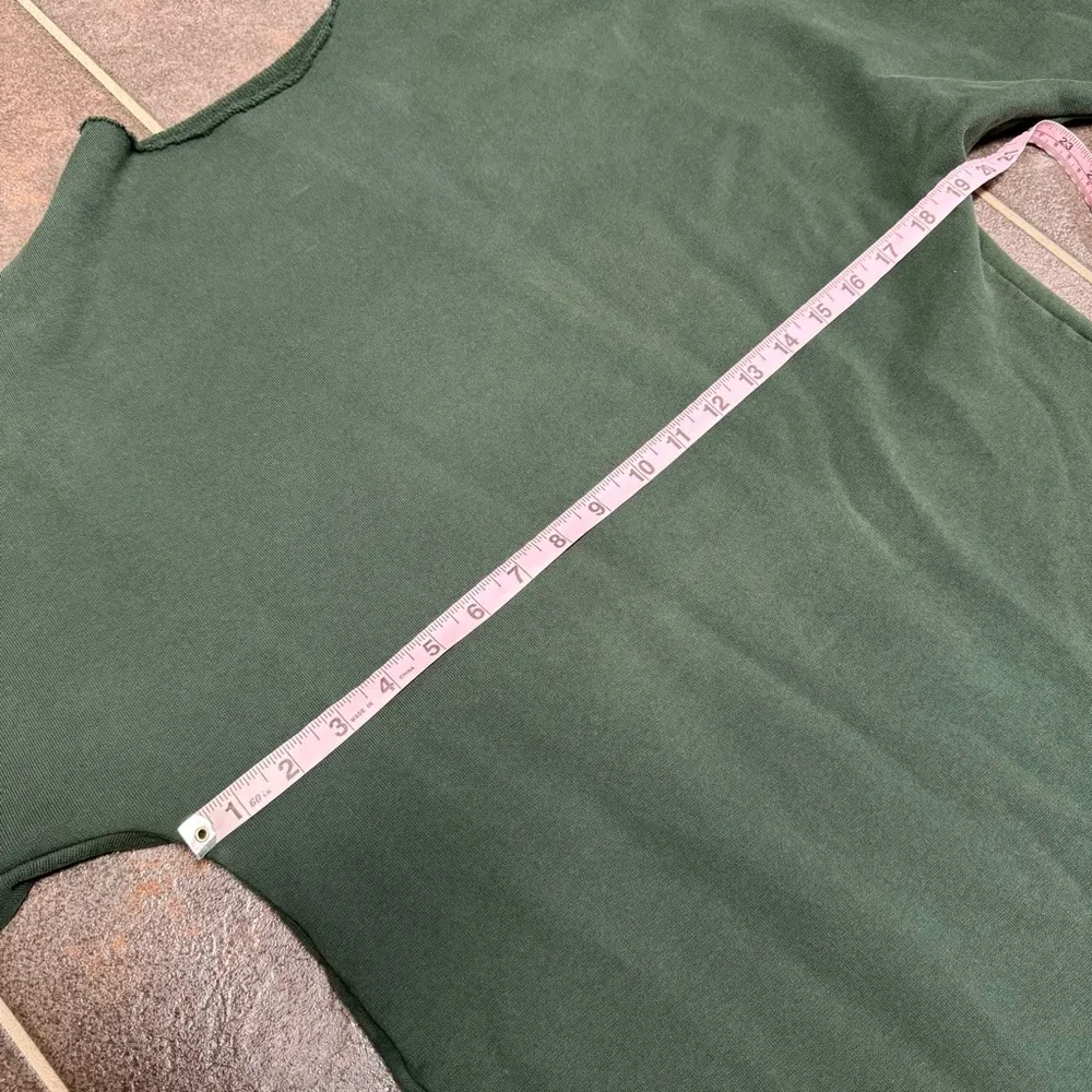 Frank & Eileen Izzie Party Sweatshirt Dress Triple Fleece Green Medium M - Image 12