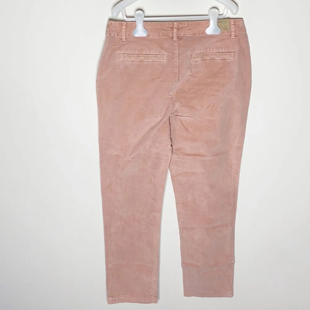 Faherty Velvet Tuxedo Pants In Rosewater size 27 - Image 5