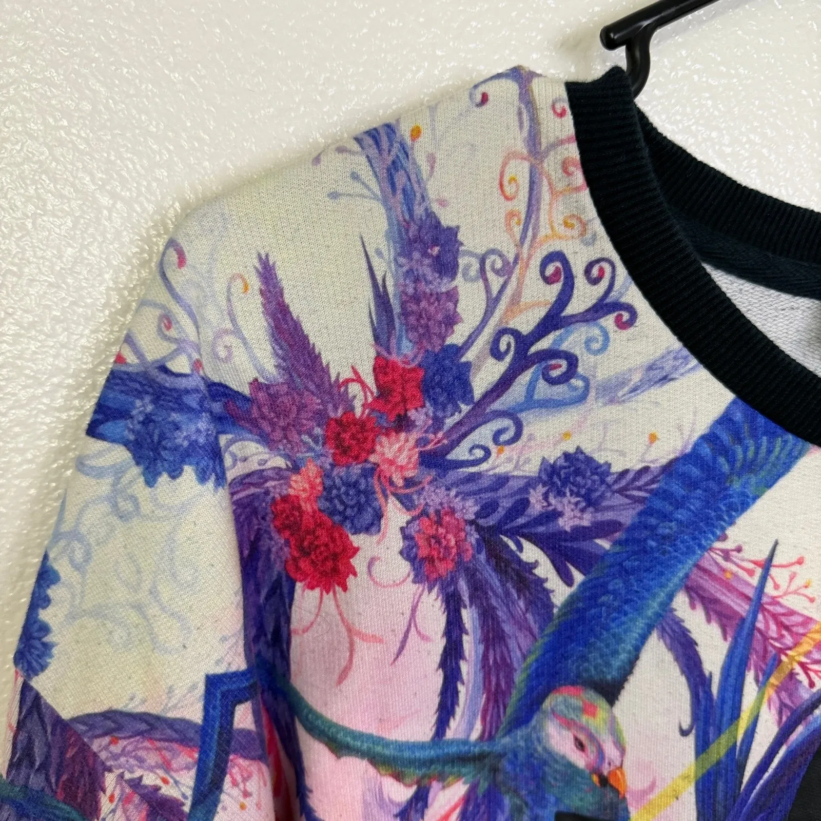 Adidas Originals Florera Sweatshirt Womens Long Sleeve Pullover Birds *FLAW - Image 9