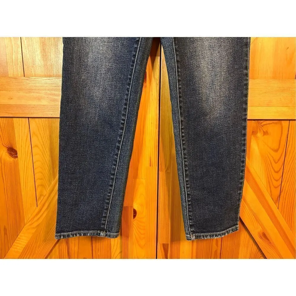 Maurices Jeans Women's Size 4R Blue Stretch Denim Distressed High Rise (4673) - Image 2