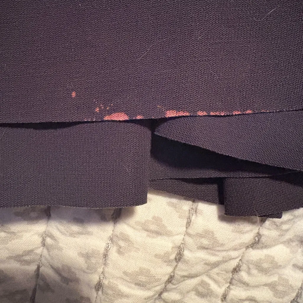 COS Dark Blue Long Sleeve Dress Size Medium - Image 7