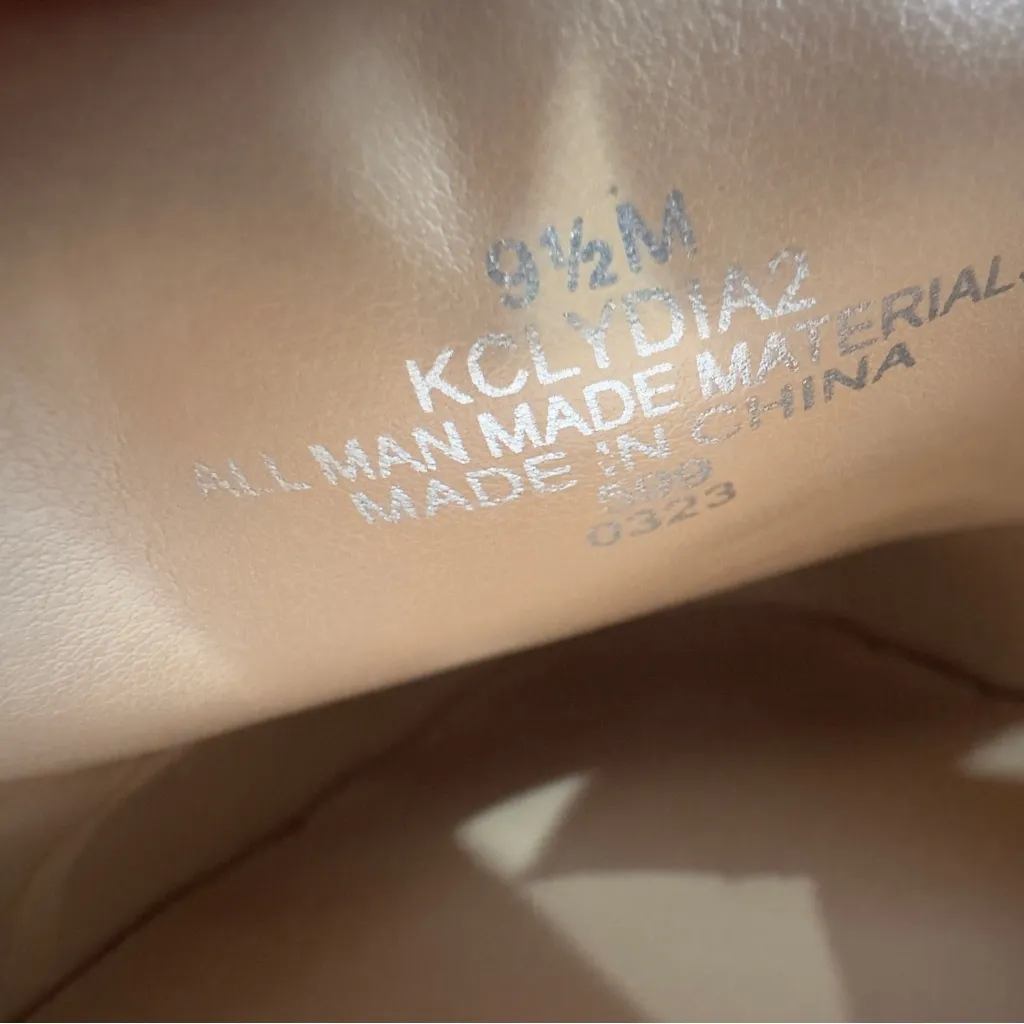 Calvin Klein Women's Lydia Slip-On Loafers Size 9.5 Dark Red - Image 8