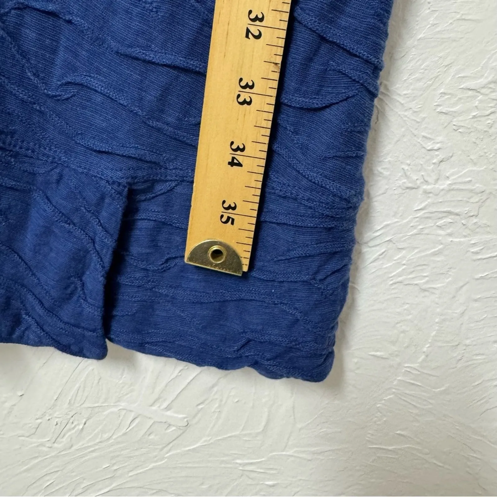 Horny Toad Blue Textured Sleeveless Dress Womens XS Athletic Outdoorsy Hiking - Image 5