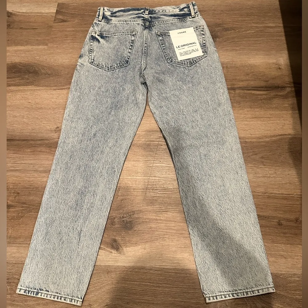 Frame Le Original Acid Wash Jeans - Image 8
