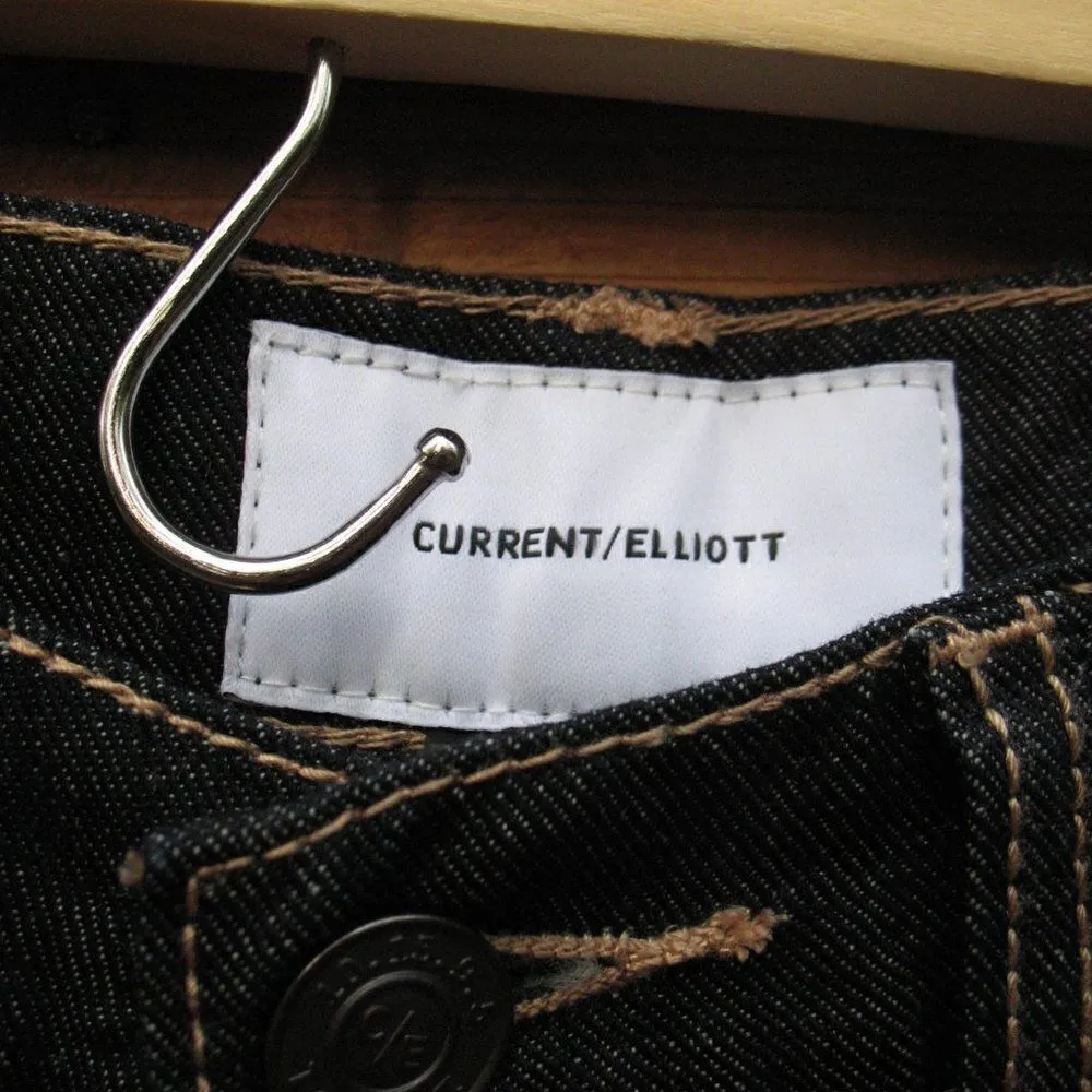Current/Elliott NWT Current Elliot Vintage Cropped Slim Jeans - Image 12