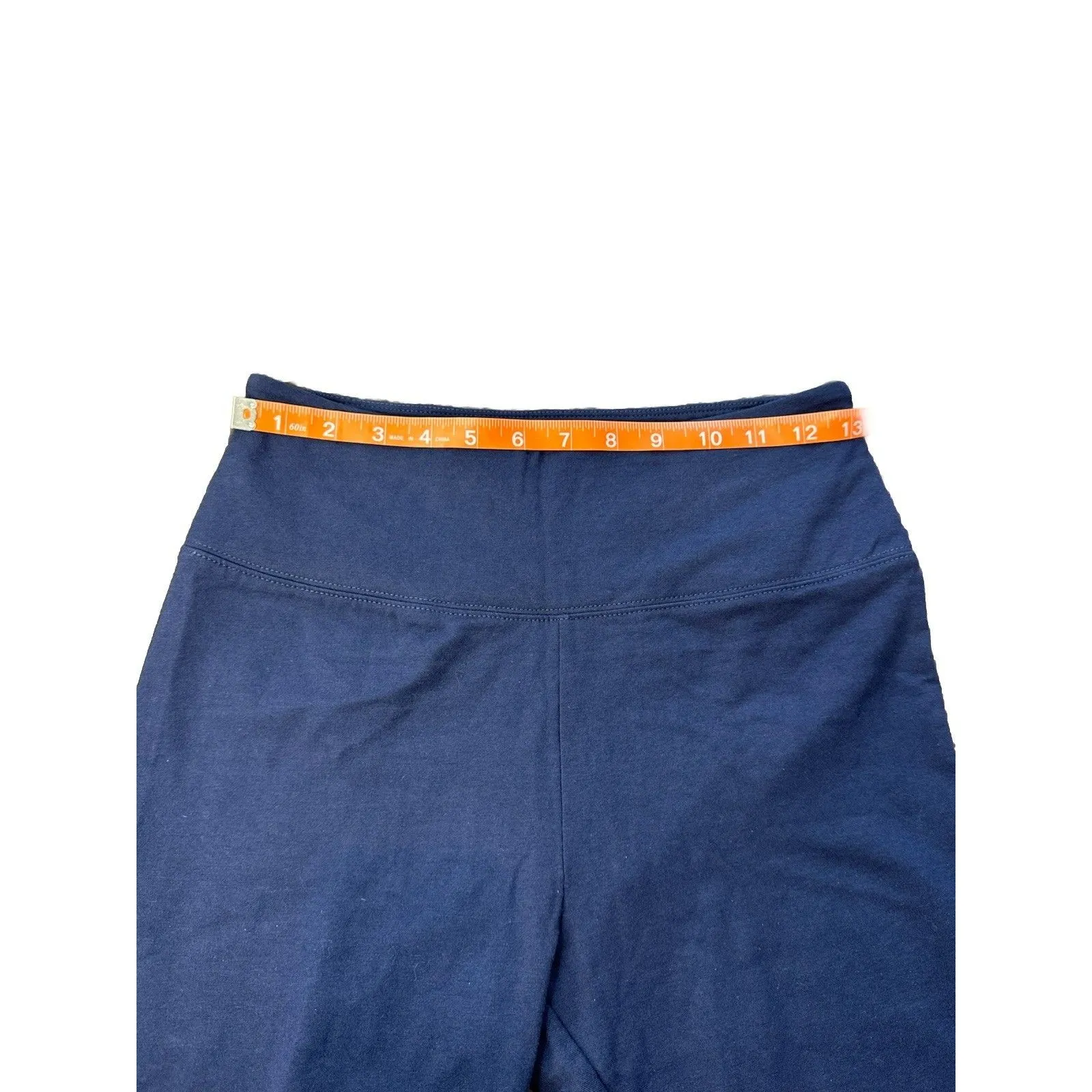 Simply Vera Vera Wang Leggings Size M Blue Women's Navy Live-In High Rise NWT - Image 6