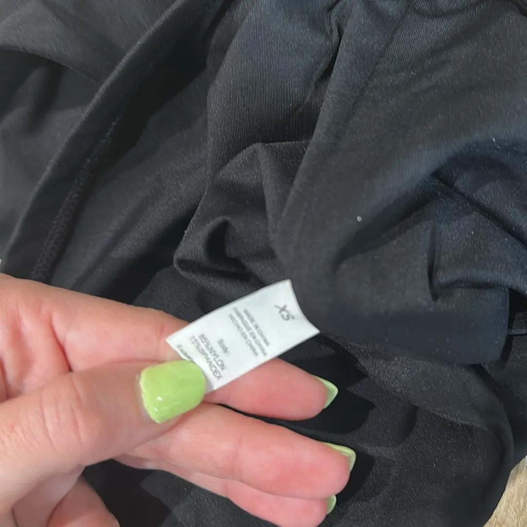 Black Long Sleeve Women's crop Top - Image 3