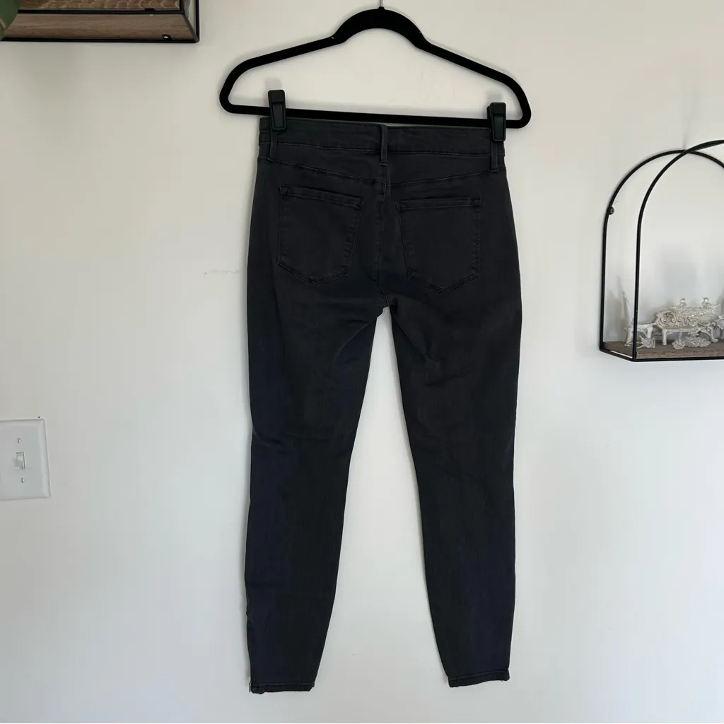 NWT Pistola Topanga Cargo Skinny Jeans Zipper Pockets Zip Ankle Size 27 - Image 2