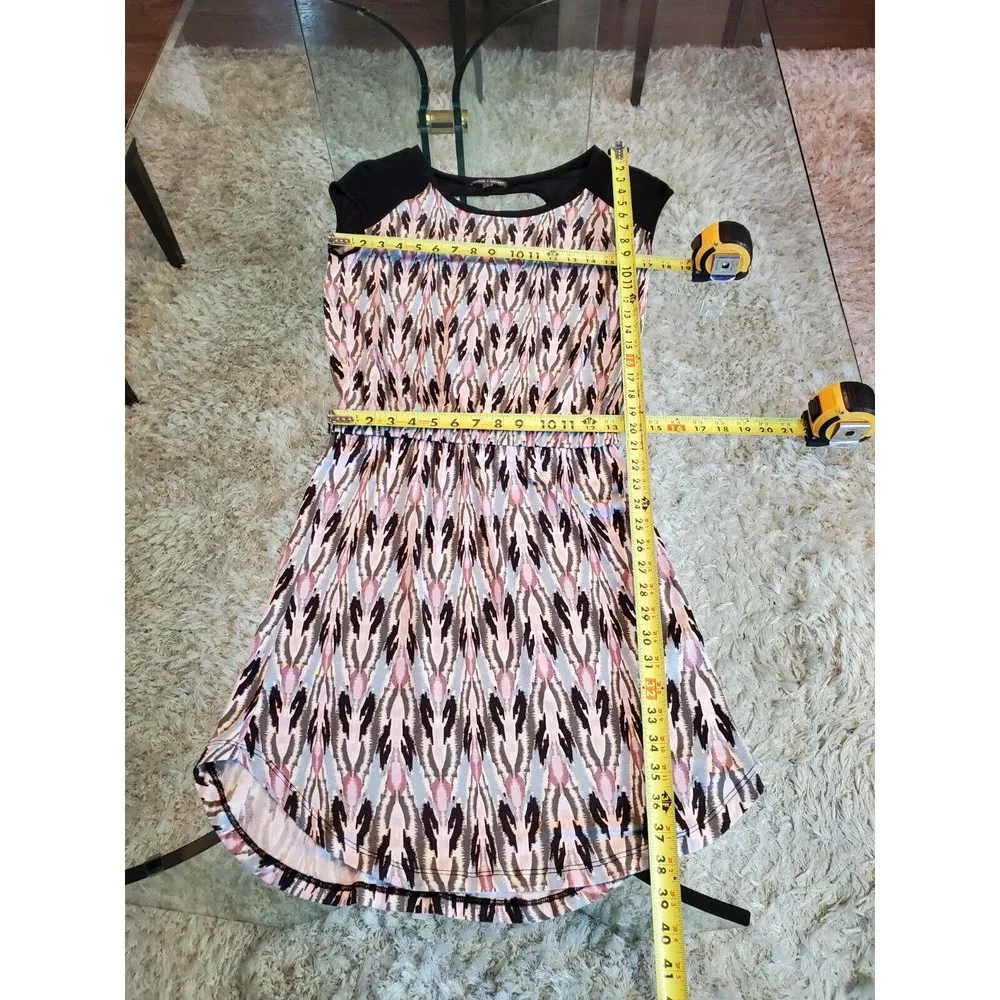 Threads 4 Thought Women Multicolor Open Back Sleeveless Knee Length Dress Small - Image 7