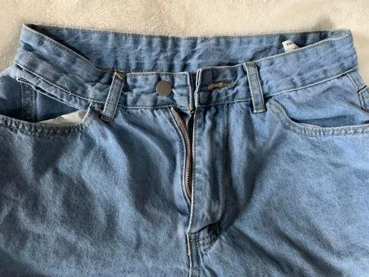 SheIn High Rise Mom Jeans - Image 5