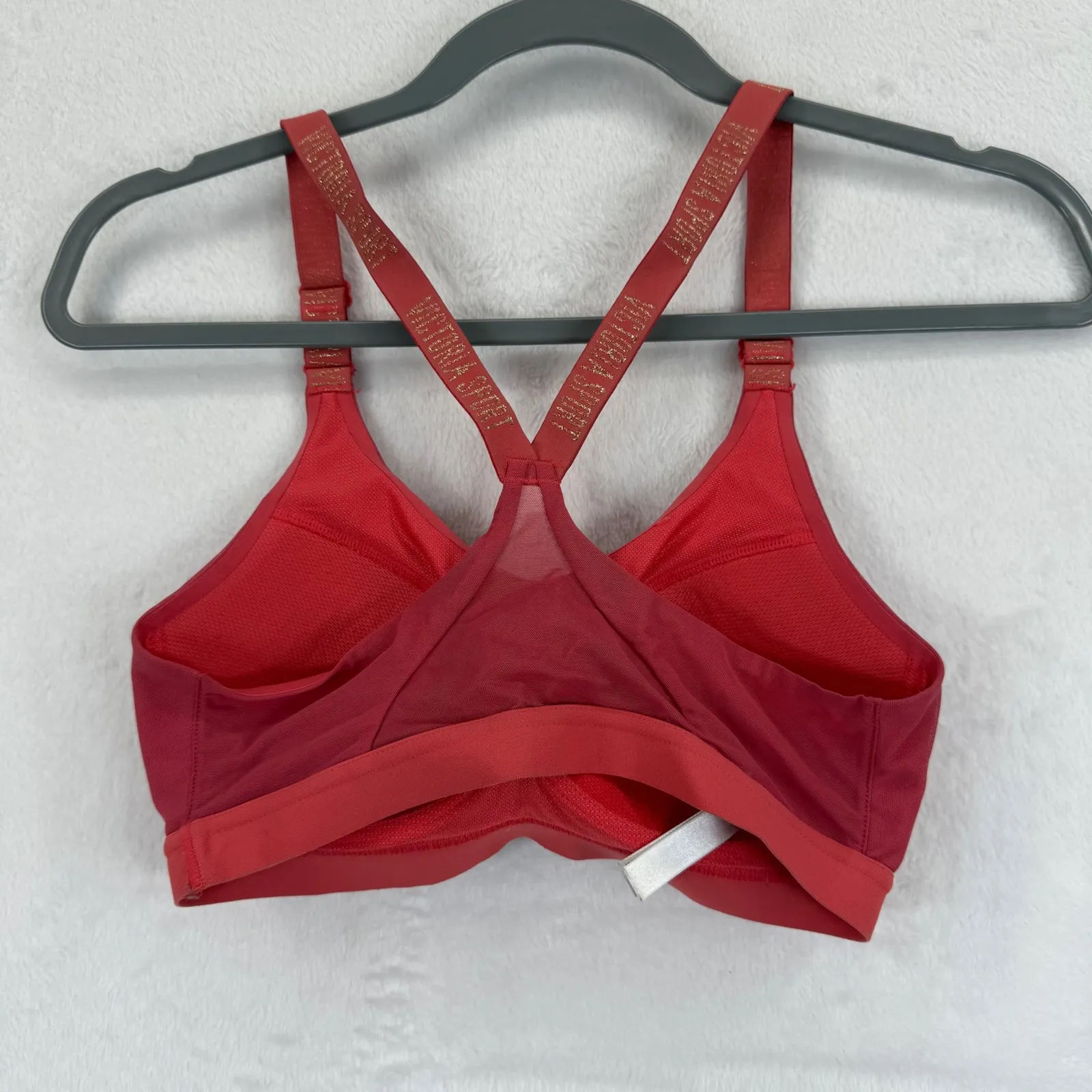 Victoria Sport Incredible Lightweight Bra 32C Red Crossback Adjustable READ - Image 10