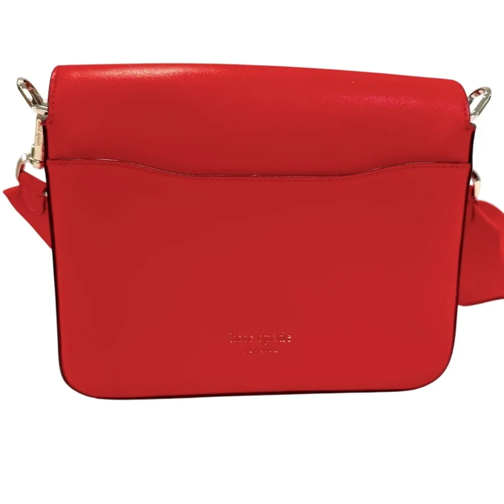 Kate Spade Lovitt Medium Adjustable Shoulder Crossbody Bag Purse Women's‎ Red - Image 10