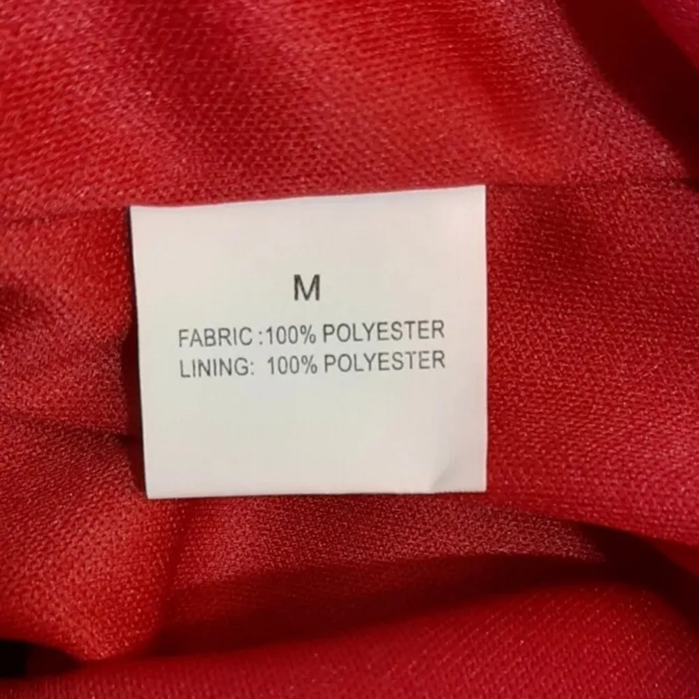 Burgundy Pleated Deep V-Neck Criss Cross Back Modcloth Maxi Dress Gown Medium - Image 11