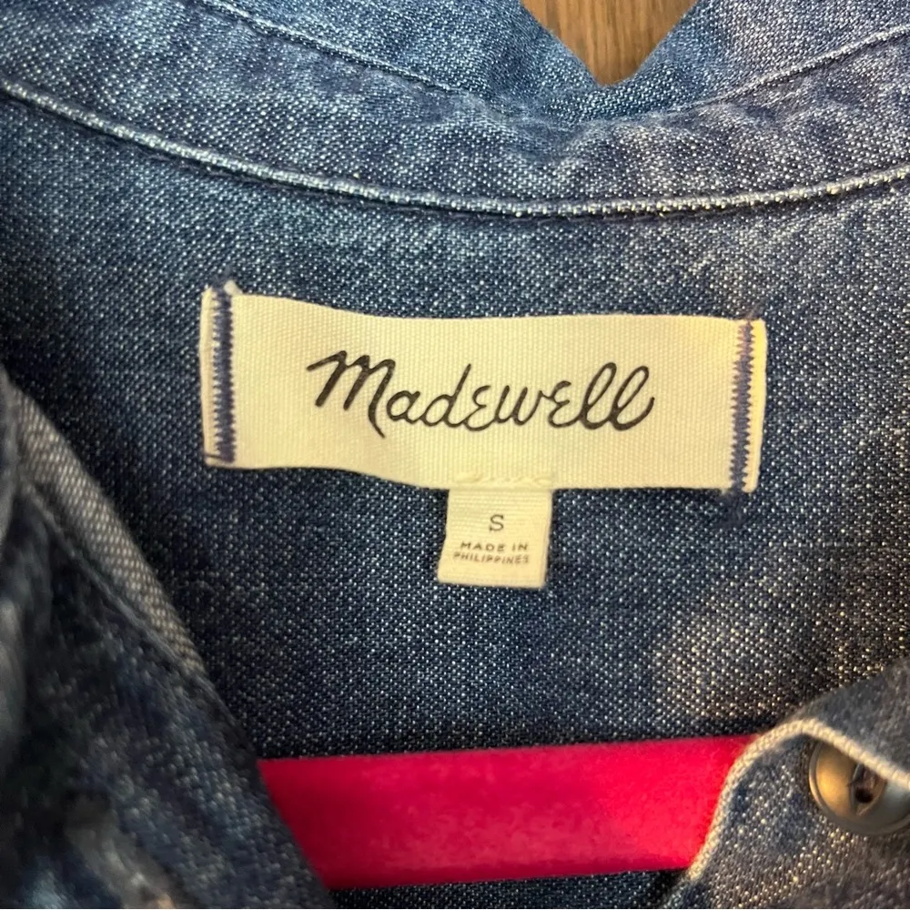 Madewell Denim Shirtdress - Image 3