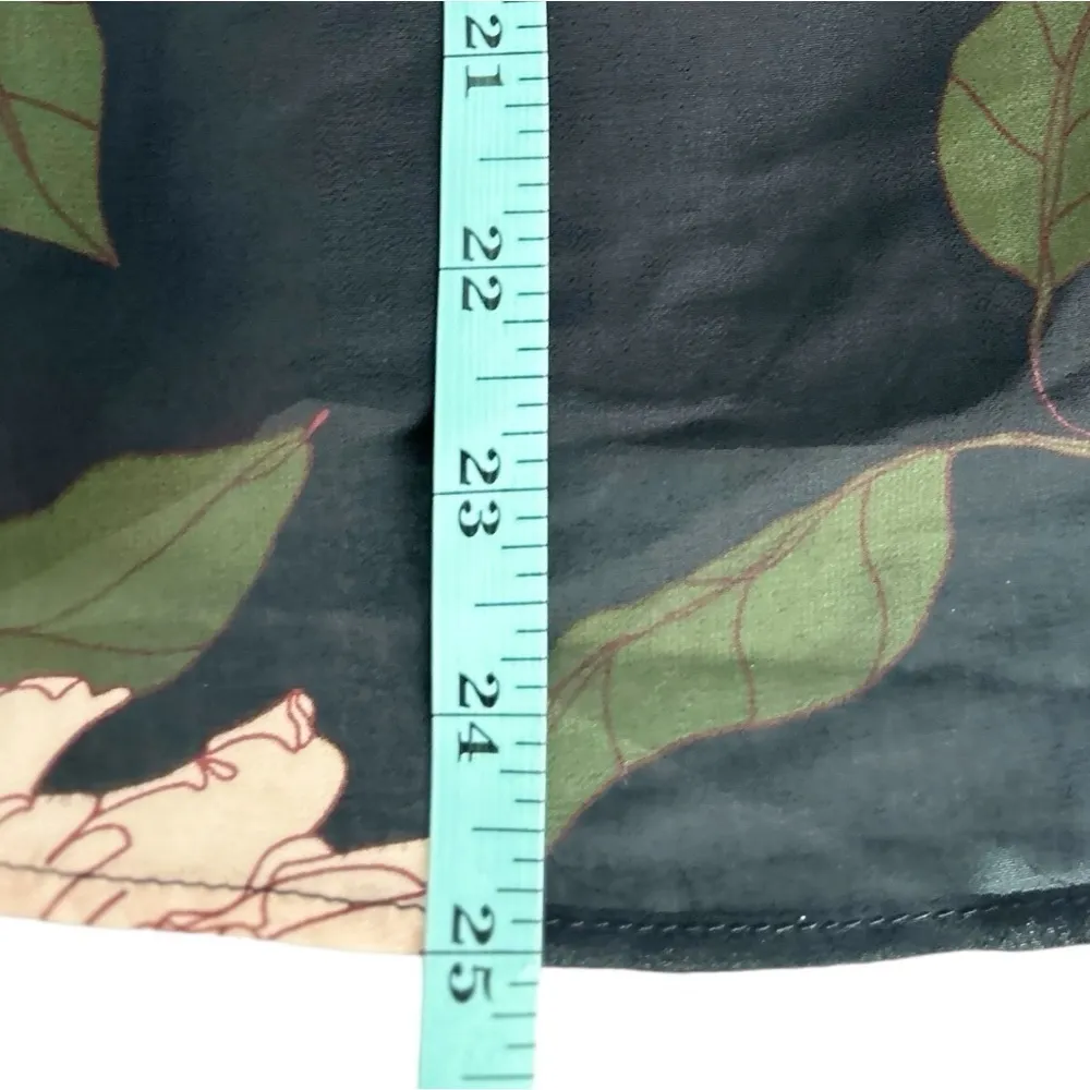 Monteau Anthropologie‎ flowered blouse size M - Image 8