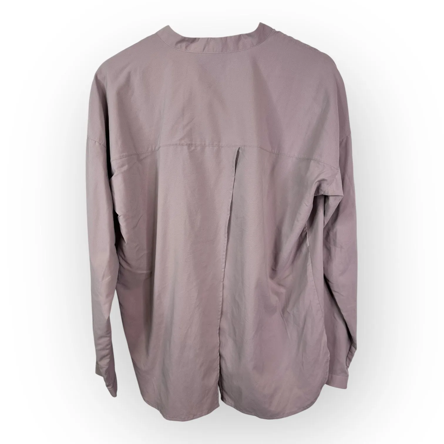 Mountain Hardwear Womens size Medium Canyon Pro Popover Long Sleeve Shirt Purple - Image 2