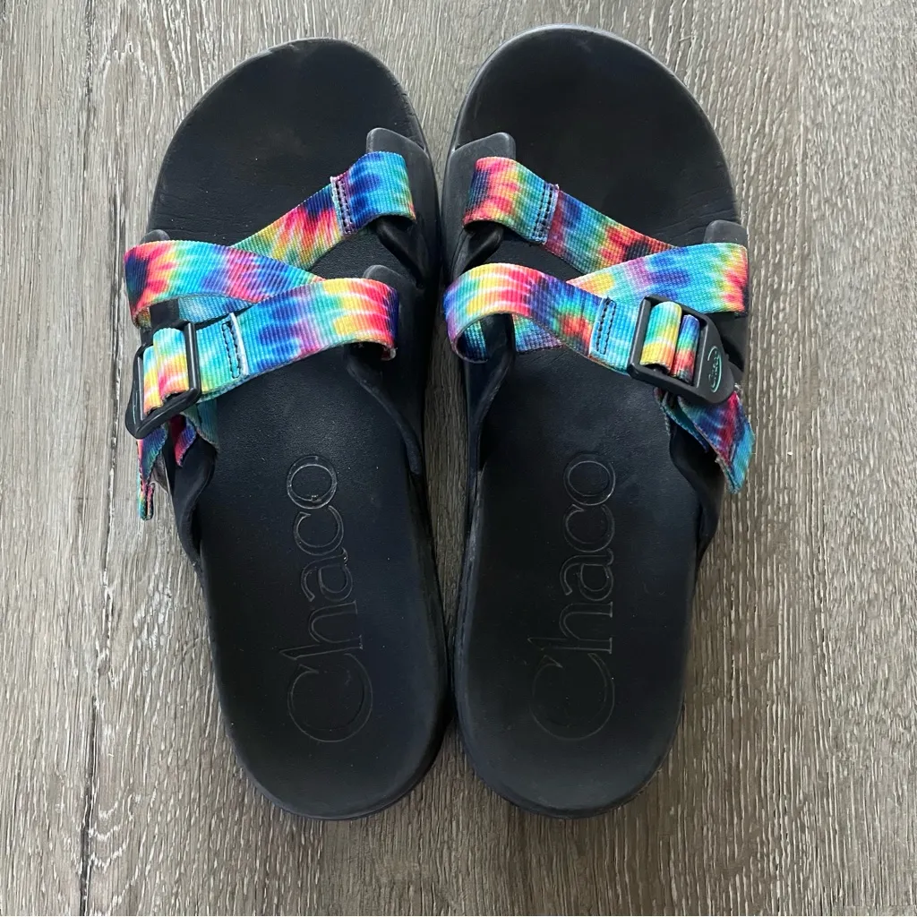 Chaco Tie-Dye Chillos Slide Sandal Women’s Size 10 - Image 9