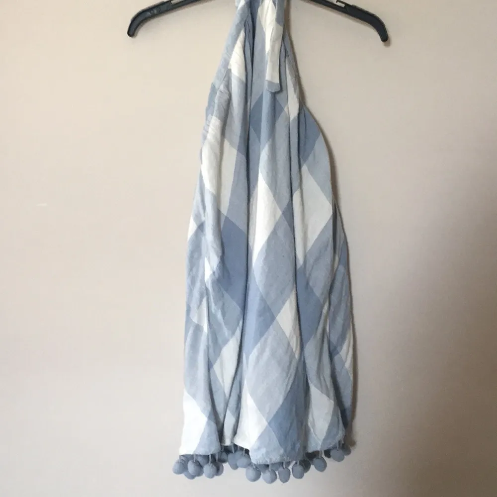 Tularosa Halter Checkered Pom Pom Dress - Image 4