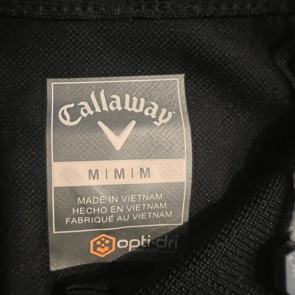 Callaway Women's Golf Short Sleeve Pique Open Mesh Polo Shirt New Medium - Image 9