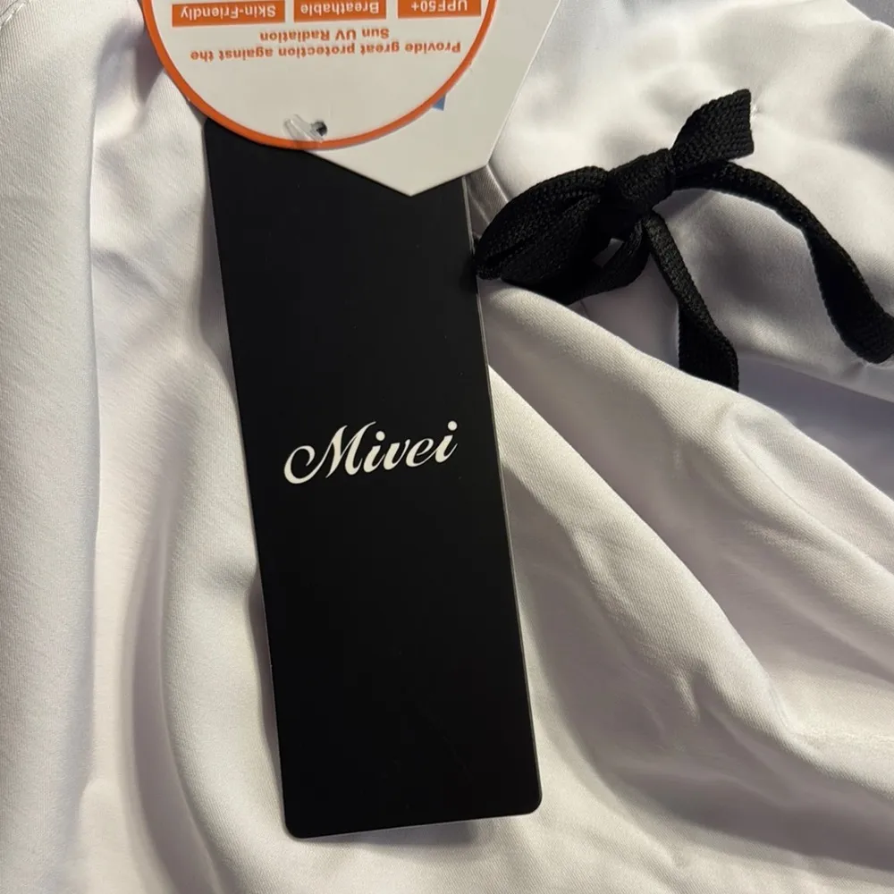 Mivei High Waisted Hiking Skirt With Cargo Pockets. Dry fit and SPF50 White Size XL - Image 6