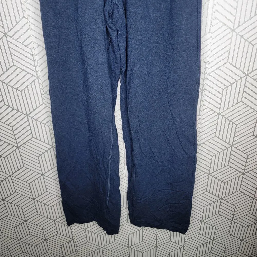Lululemon Take It Easy Wide Legged Heathered Mod Blue Lounge Pants - Image 7