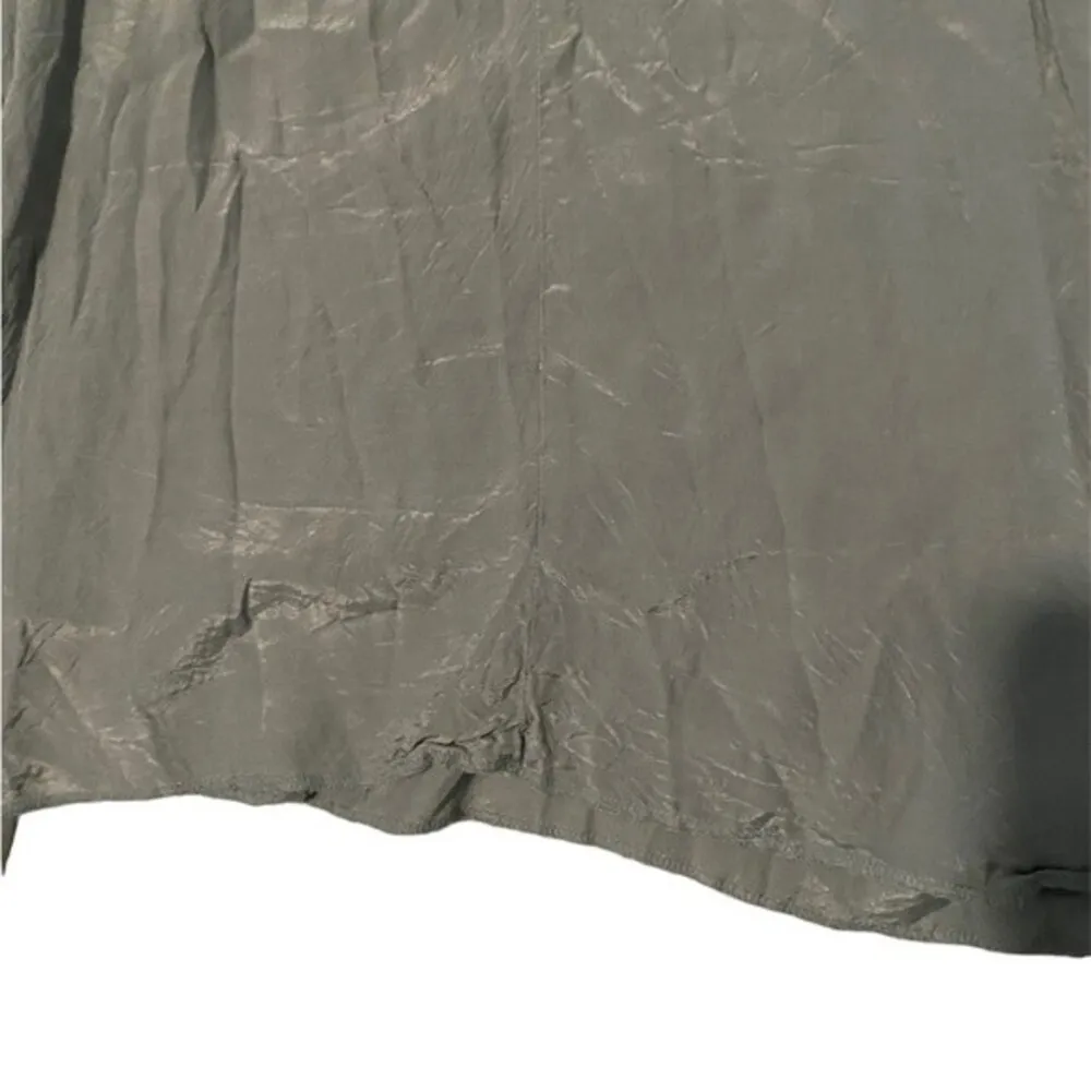 Free People green slip spaghetti strap mini dress - Image 5