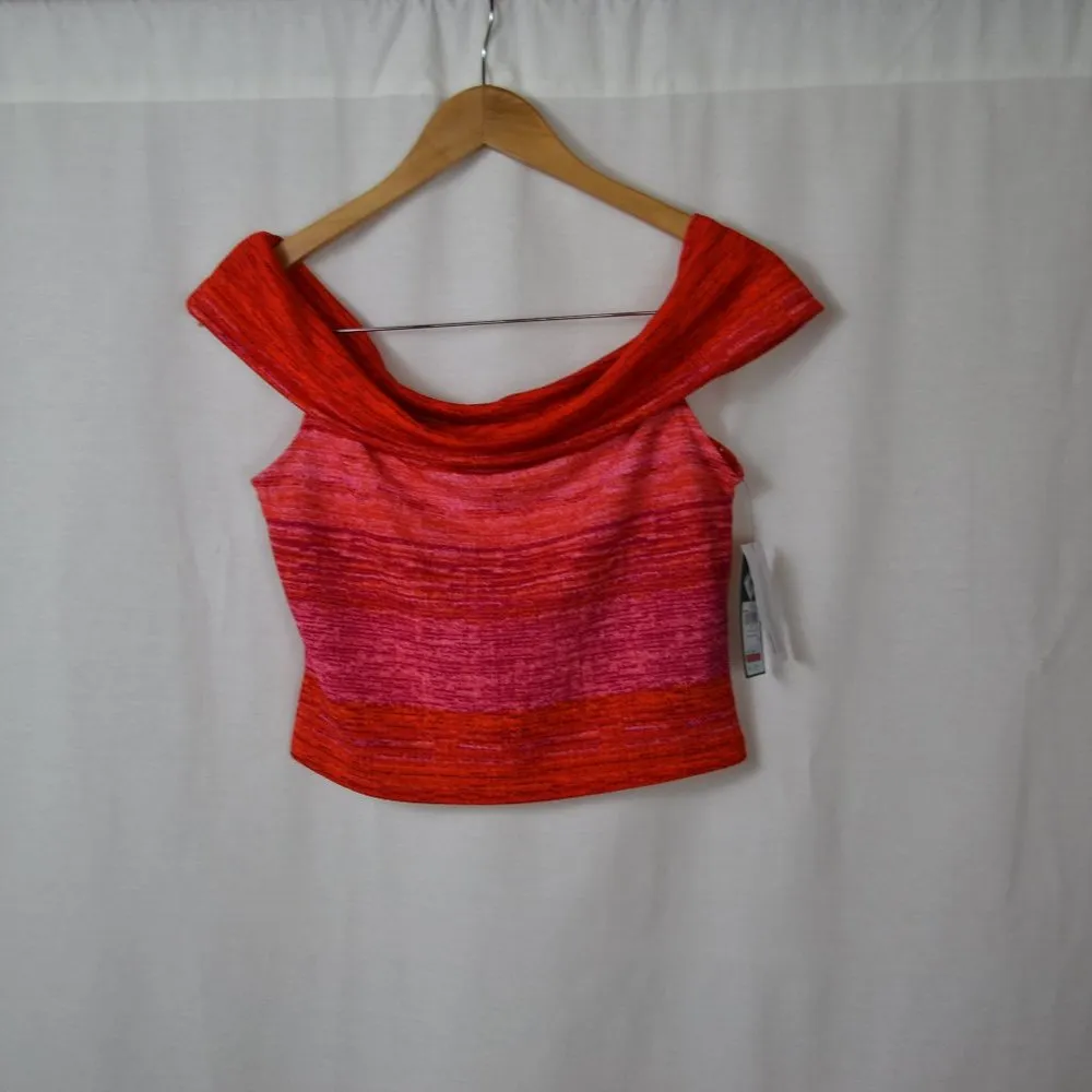 Guess Off Shoulder Crop Top - Image 4