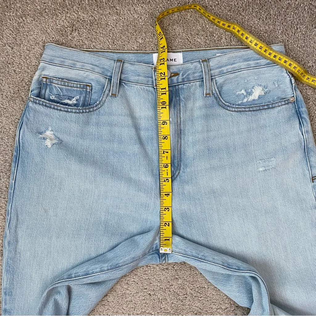 Frame Le Jane Crop Jeans Temecula‎ Rips 30 - Image 10