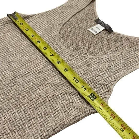 Sigrid Olsen Knit Granola Girl Cottagecore Coastal Tank Silk Cashmere Blend SP - Image 8