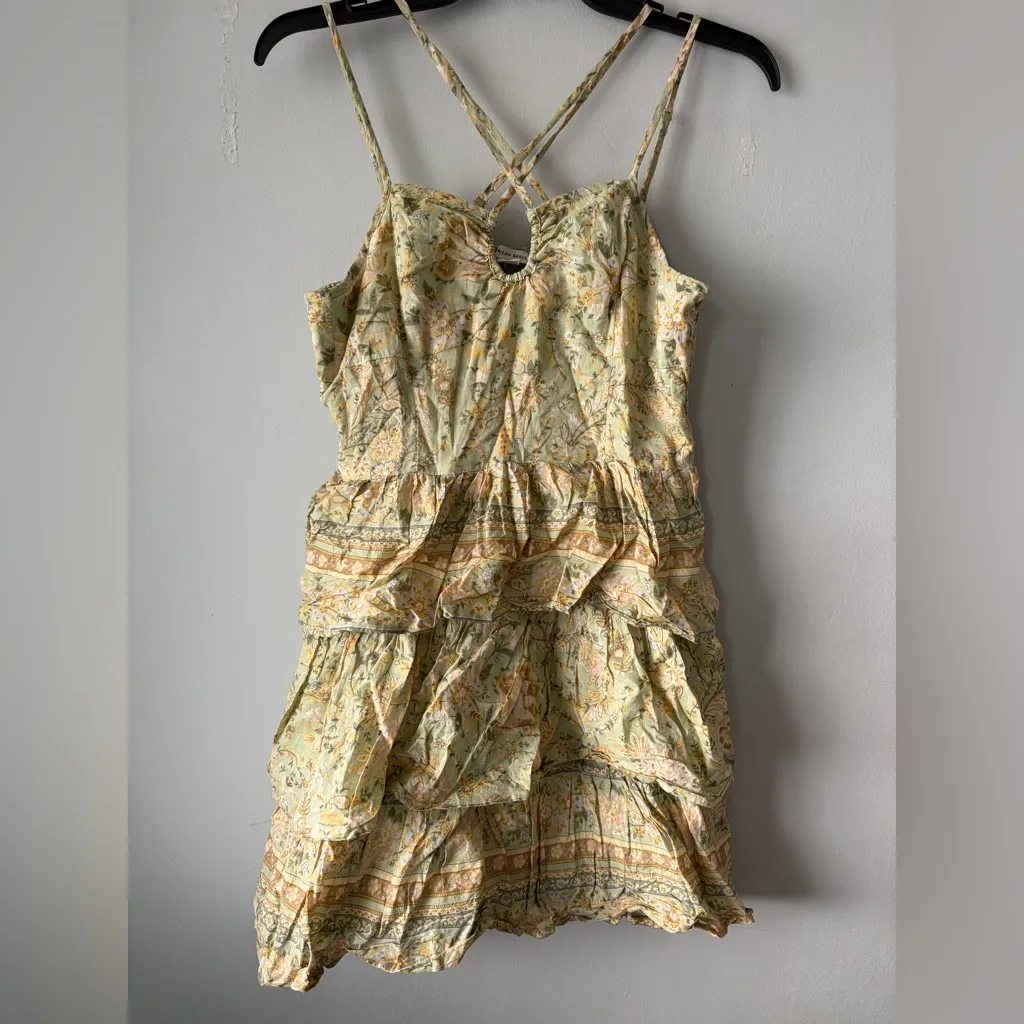 American Eagle tiered halter mini dress - Image 3