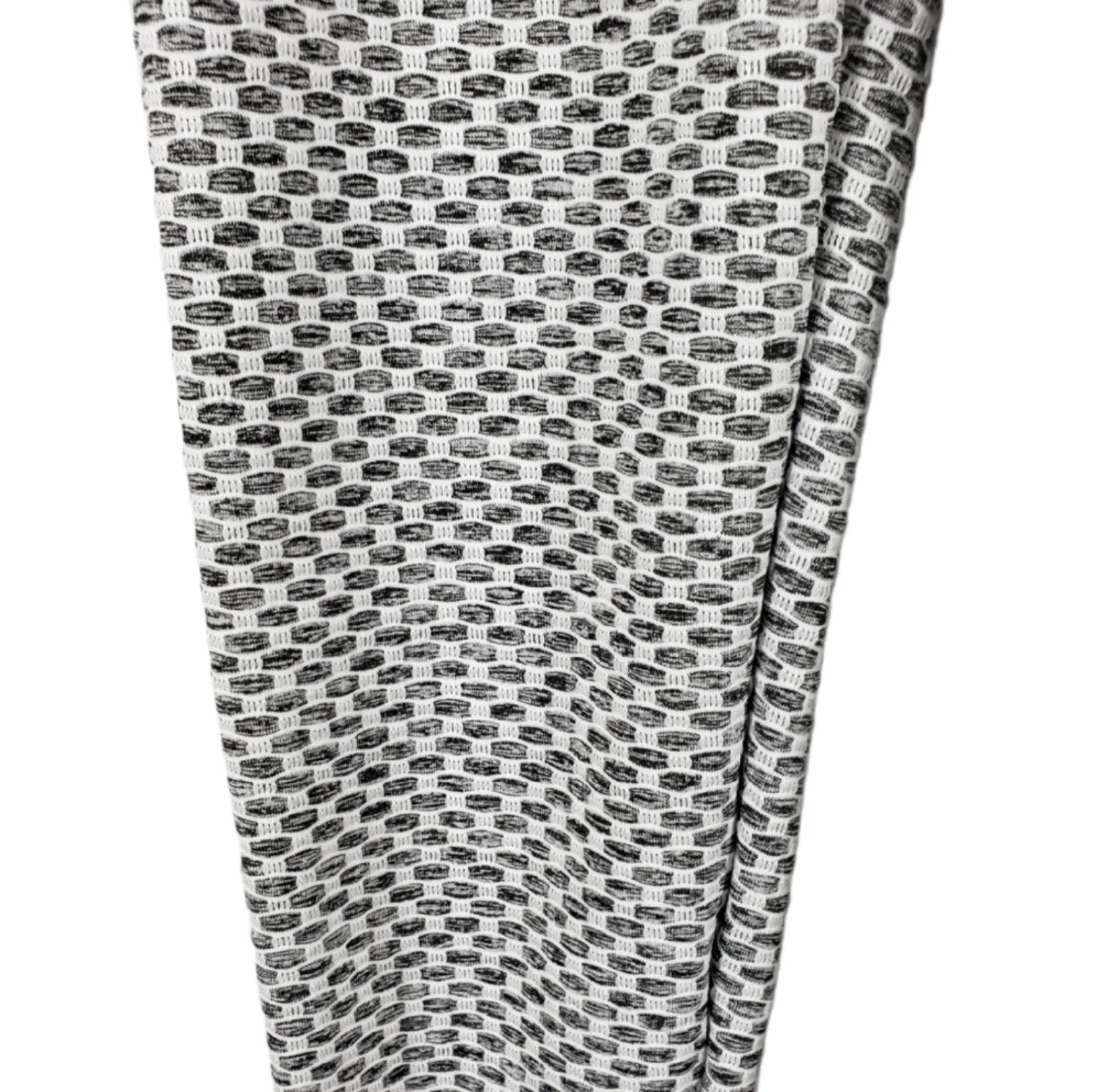 Famous Butt Lift Yoga Honeycomb Leggings Sz S Gray - Image 5