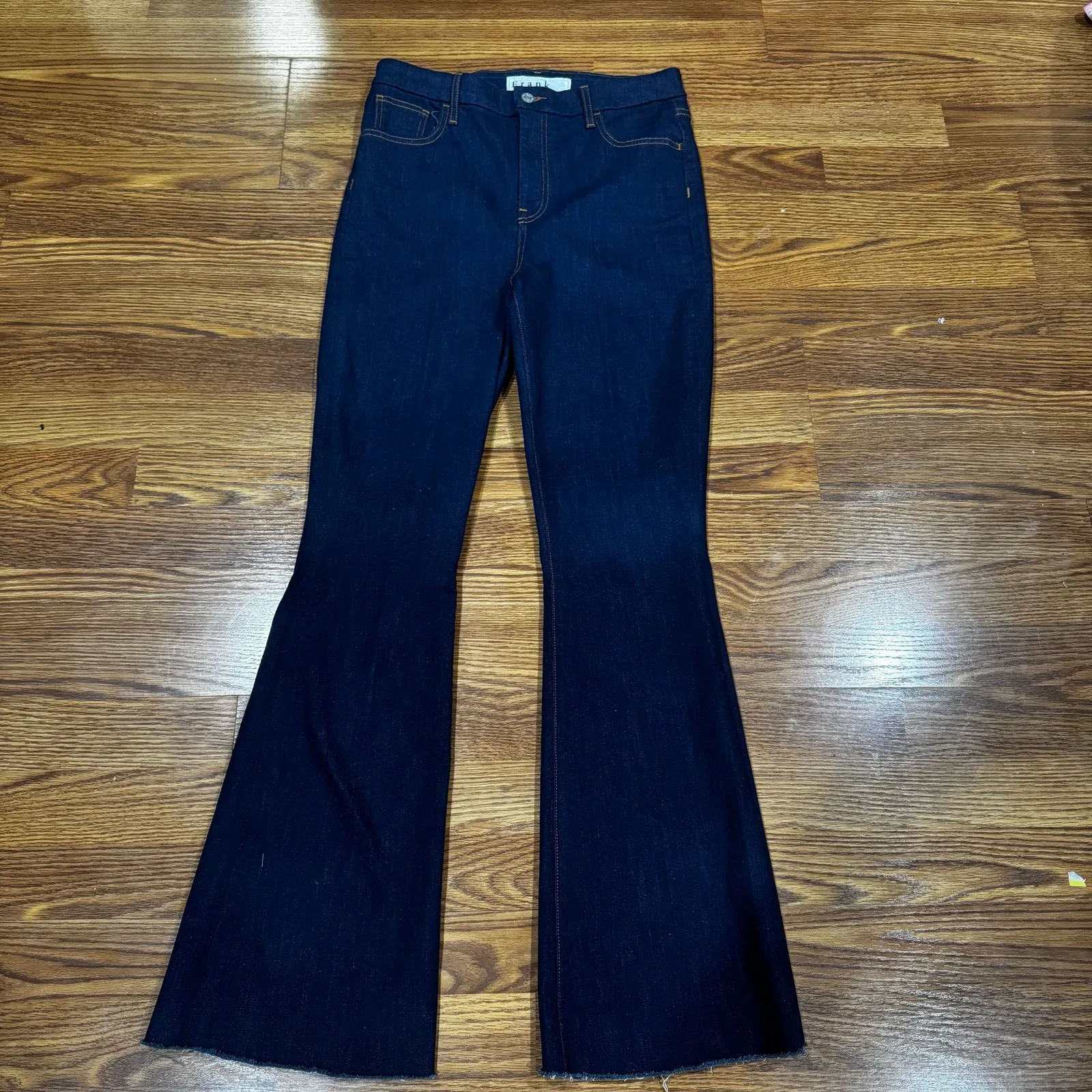 Frank & Eileen FLANNIGAN Flare Jean ITALIAN POWER DENIM 2003 Wash size 30 - Image 12