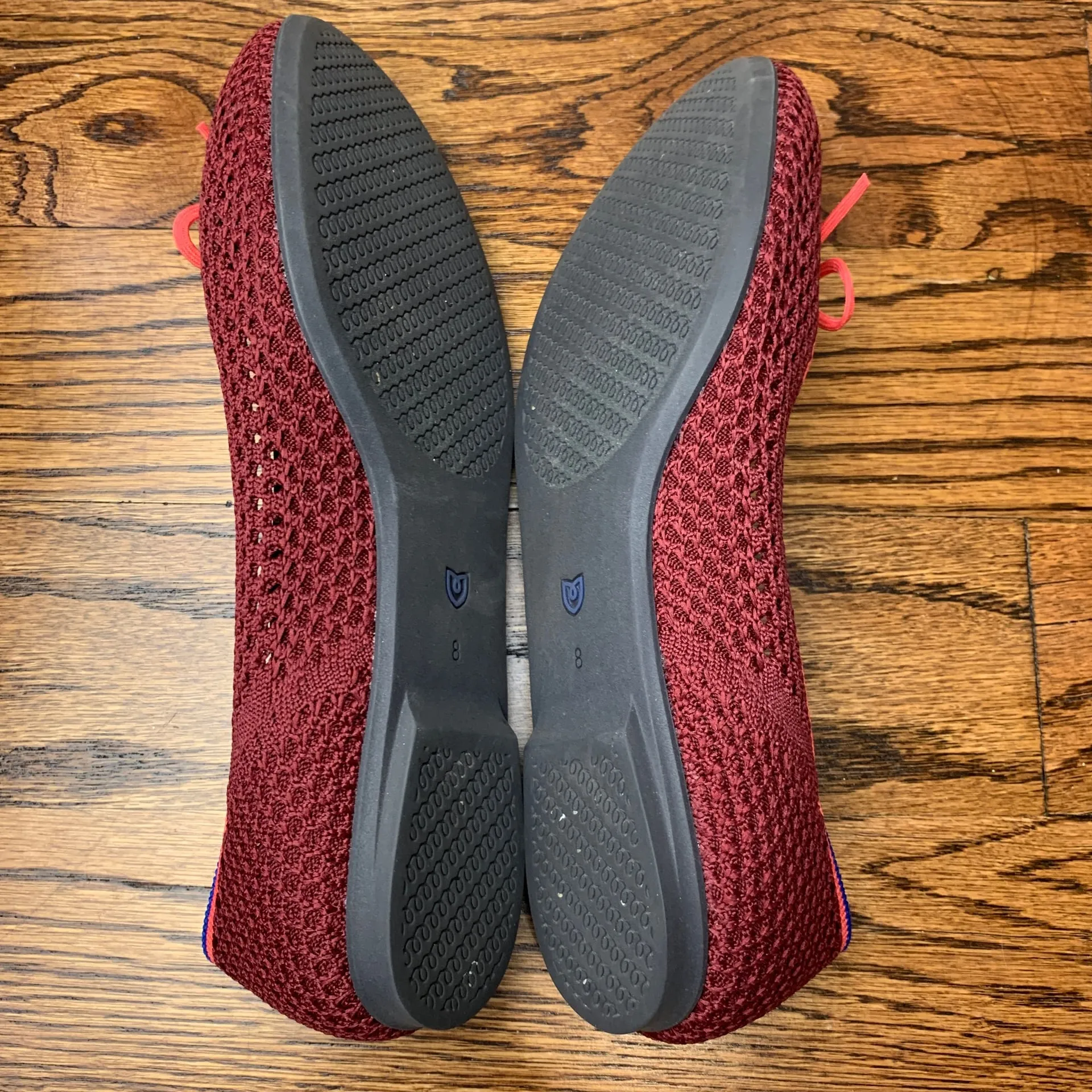 Rothy's The Ballet Flat in Glamour Red with Bow - Image 3