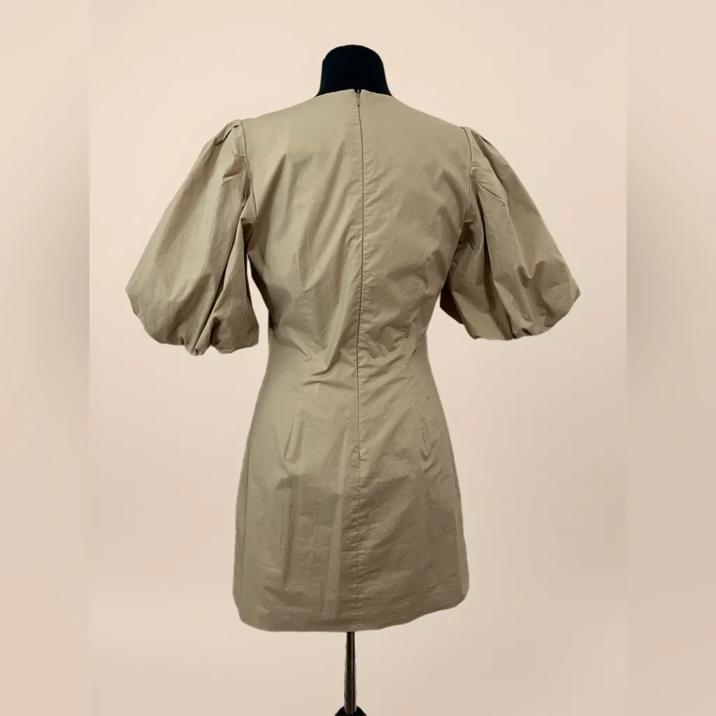 Frame Nina mini‎ dress, puff sleeve, beige, in excellent condition
SizeMedium - Image 7